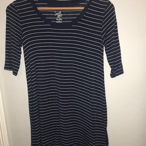 Striped long shirt